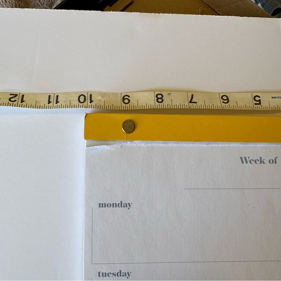 Large Weekly Planner Notepad from Target - Picture 5 of 8